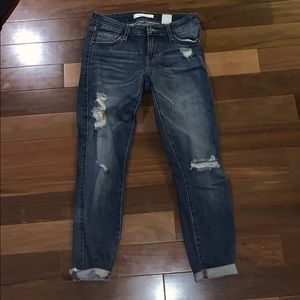 Eunina Blue ripped Jeans